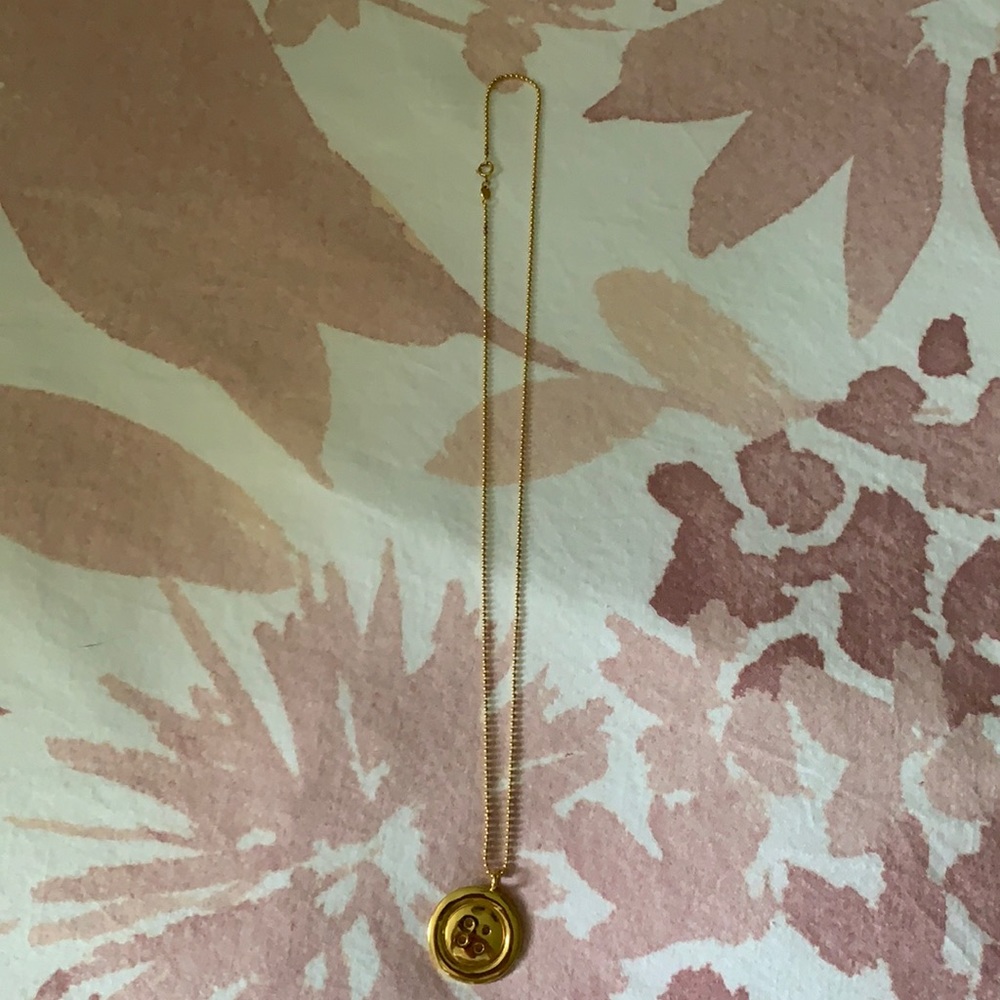 Samantha Faye Button Necklace